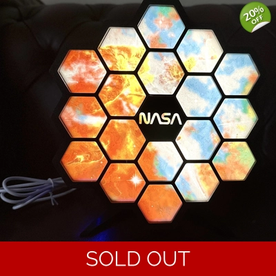 Desktop James Webb Galaxy Display Space Telescope LED Lightbox Desktop James Webb Galaxy Display Space Telescope LED Lightbox